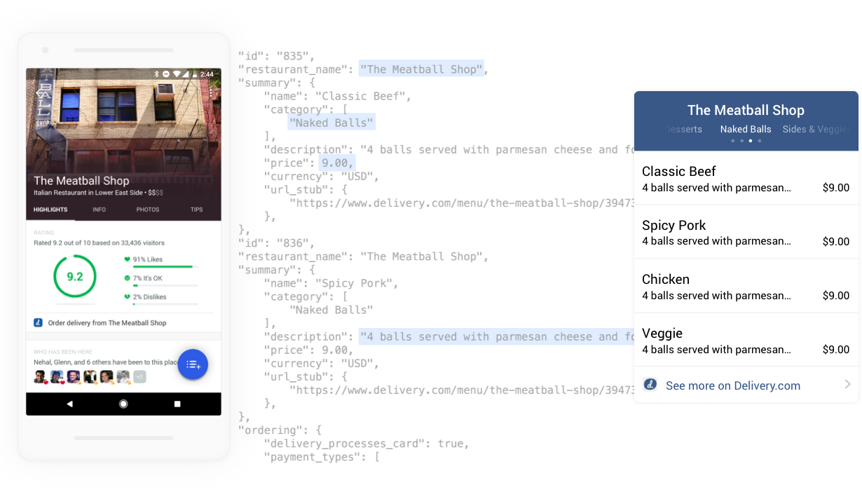 Dynamic commerce cards API