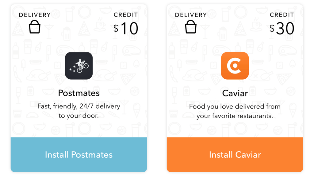 Button Install Cards Gallery