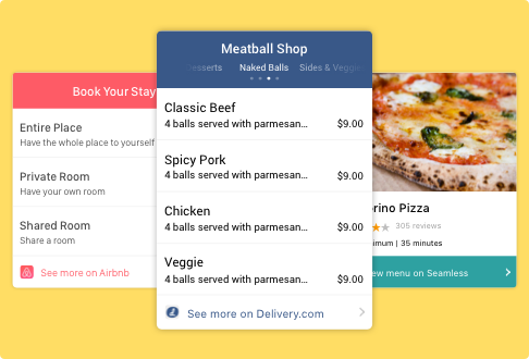 Button Commerce Cards