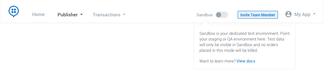 Button Sandbox onboarding