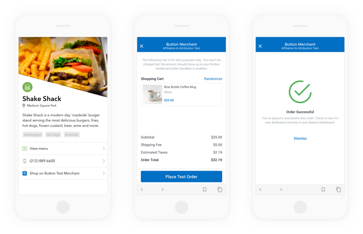 Button Publisher app